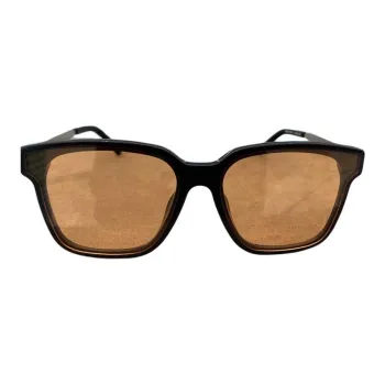 BONNIECLYDE Square Sunglasses Unisex Black