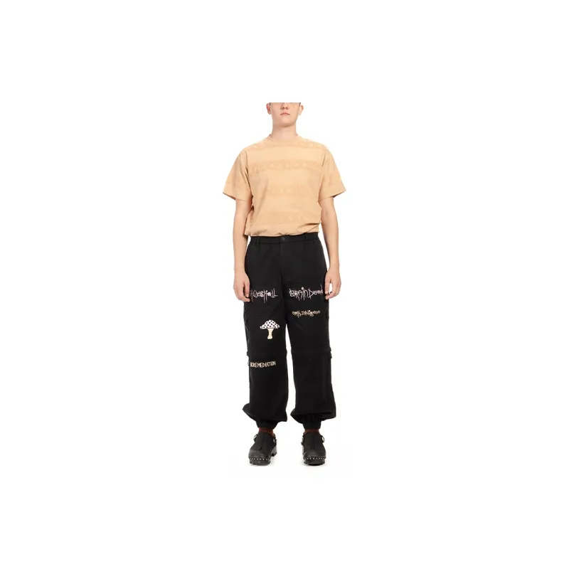 Brain Dead Jogger Casual Pants Men's Black-3