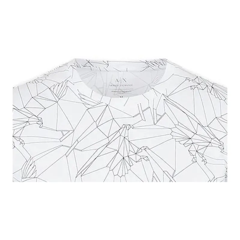 ARMANI EXCHANGE T Shirts Men White-4
