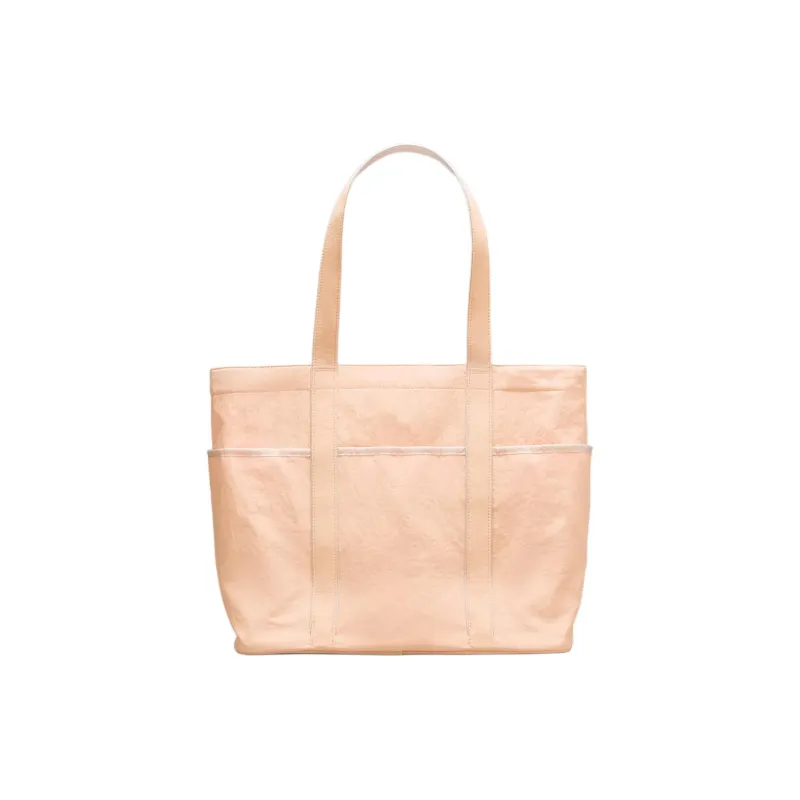 Lululemon Recycled Nylon Handbag, Shoulder Bag Unisex Peach & Berry & White Opal-1
