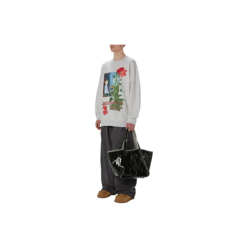 JW Anderson Graphic Printed Drop Shoulder Sweatshirt-3