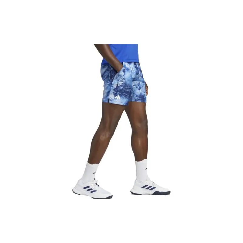 Adidas Free Shipping With AdiClub Melbourne Ergo Tennis Graphic Shorts-1