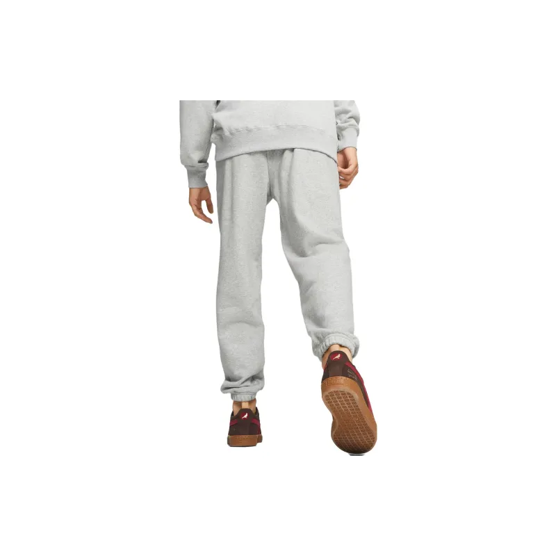 PUMA X STAPLE Co brand Knitted Sweatpants Men Light Mixed Gray-2
