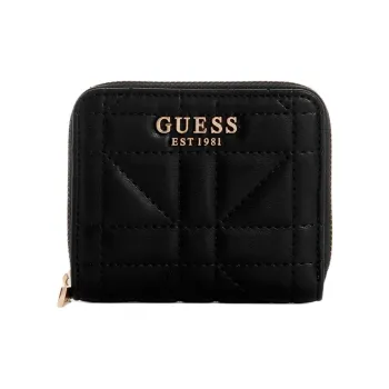 GUESS Artificial Leather Wallet Small Size Women's Black