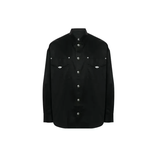 VERSACE JEANS Shirts Men Black