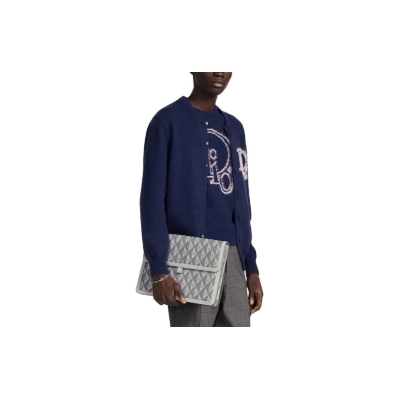 DIOR Sweaters Men Marine Blue-3