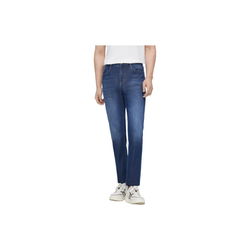 K-BOXING Jeans Men's Denim Blue-2