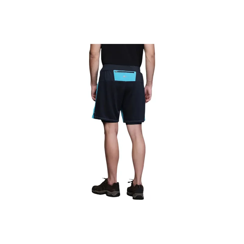 Columbia Endless Trail Sports Shorts Men's Preppy Marine Blue-1