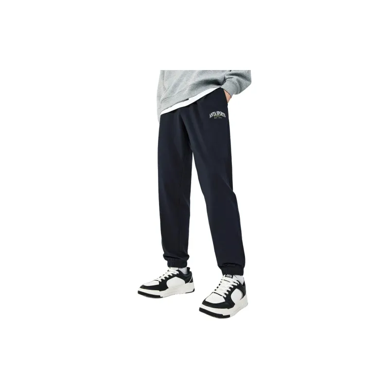 Anta Sports Life Collection Casual Pants Men's Basic Black-1