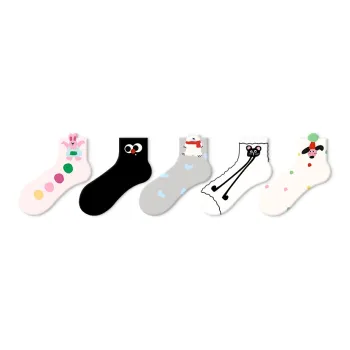 JKN Unisex Mid Calf Socks