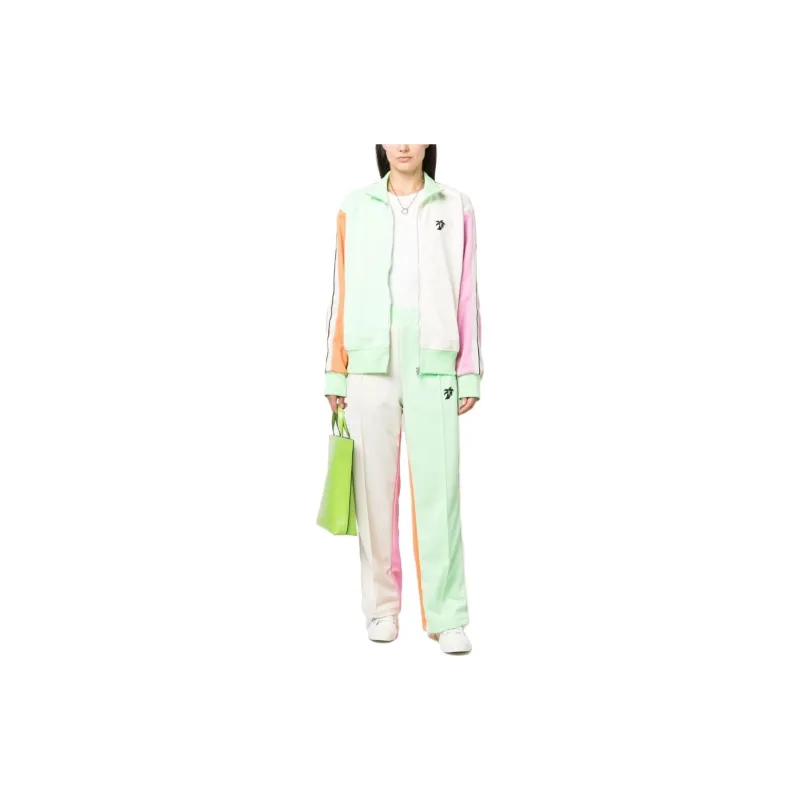 PALM ANGELS Colourblock Zipped Track Jacket-1