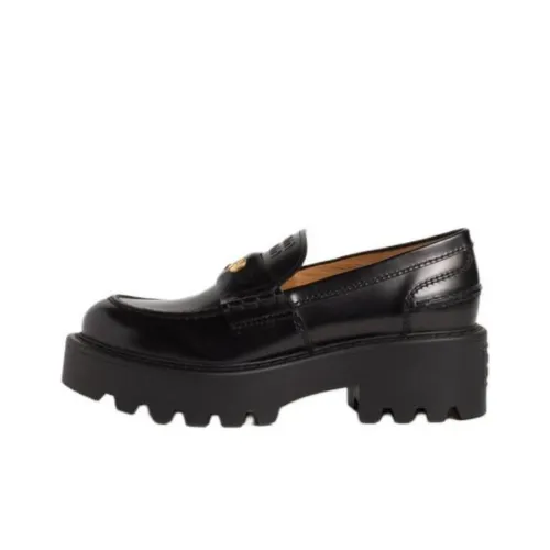 MIU MIU Loafers 5cm Women's Black