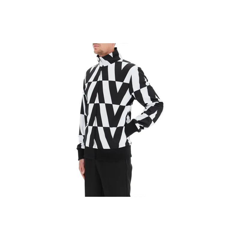 Valentino Optical Print Sweatshirt-3