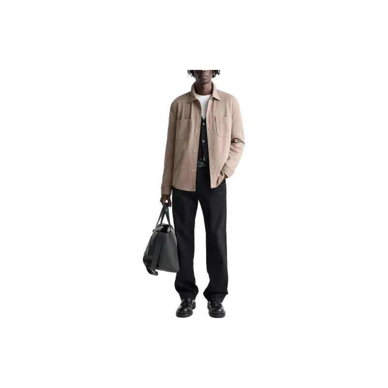 ZARA Jackets Men Tan-1