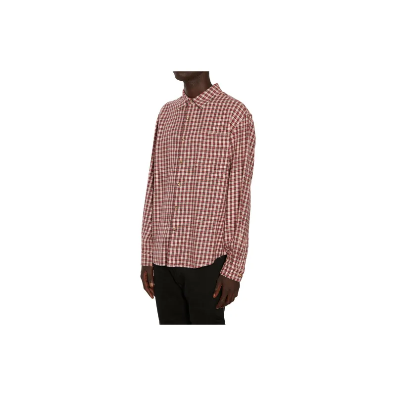 GUESS Shirts Men Red-3