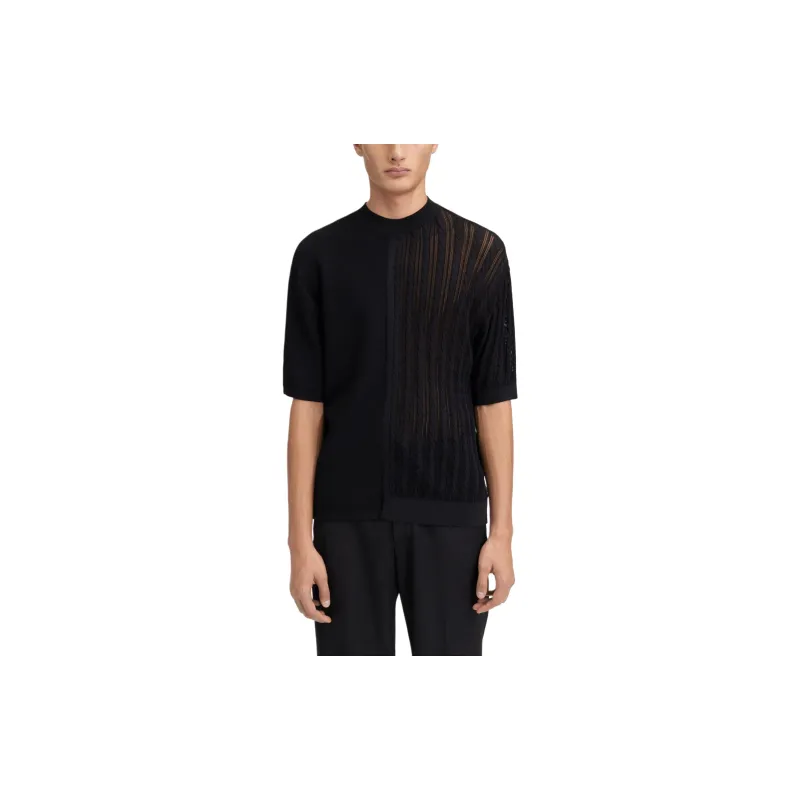 Jacquemus Juego Short Sleeve Sweater-1