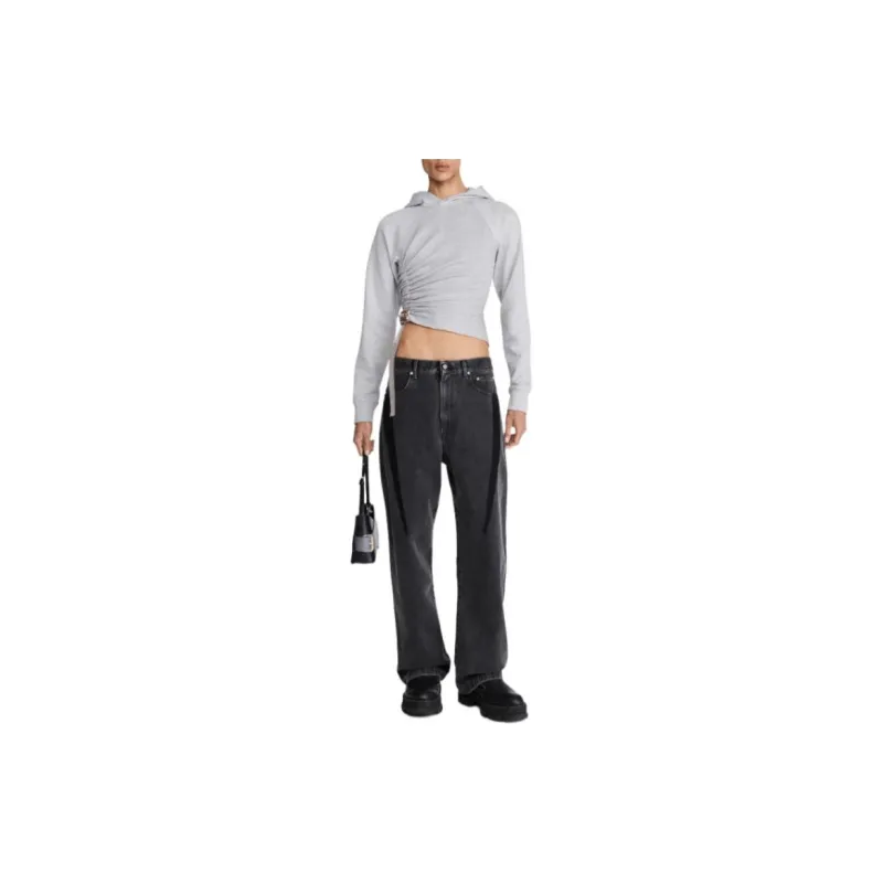 DION LEE Safety Slider Cotton Hoodie-1