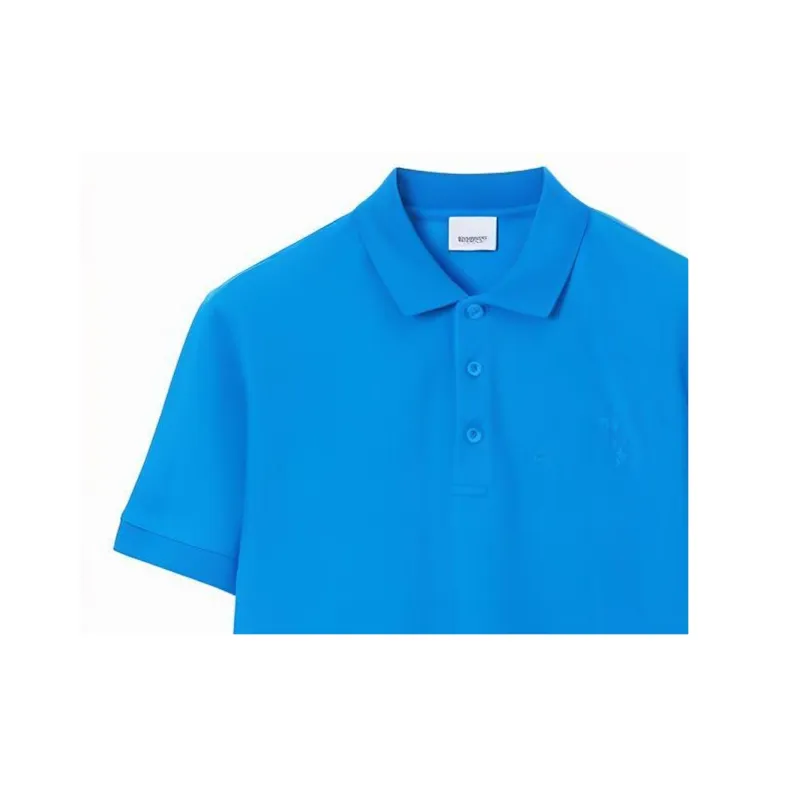 Burberry SS23 Polo Shirt Men's Blue-1