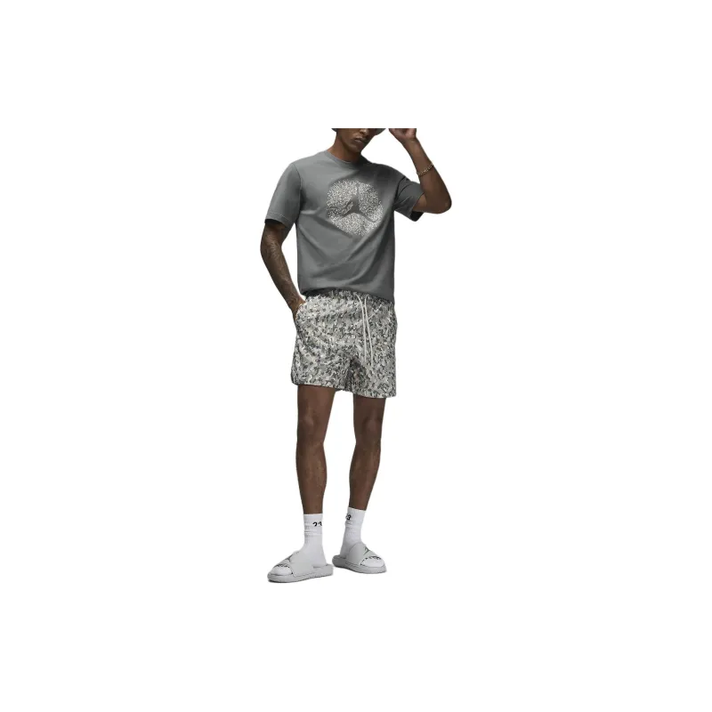 Jordan T-Shirt Men's Smoke Gray-1