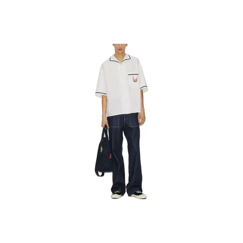 KENZO Bowling Elephant Hawaian Shirt-2