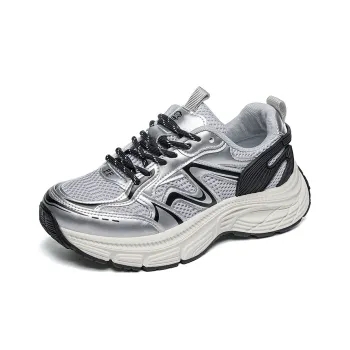 PAUL FRANK Wear Resistant Slip Resistant Low Top Chunky Sneakers Women's
