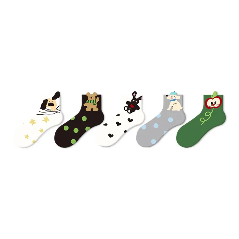 JKN Unisex Mid Calf Socks-5
