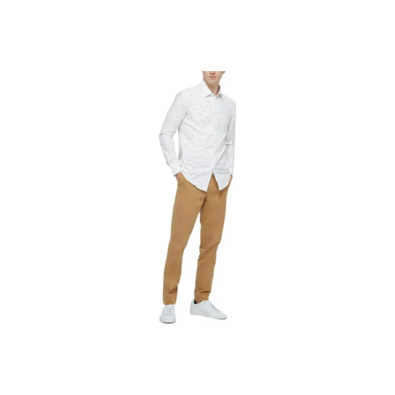 HUGO BOSS Shirts Men White-1