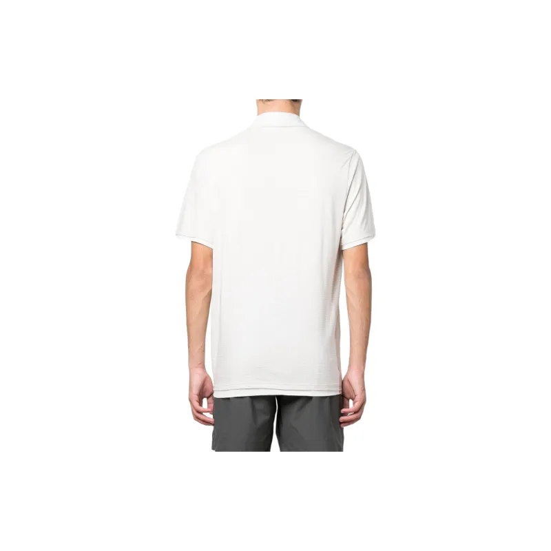 VINCE Stripe-print Cotton Polo Shirt-2