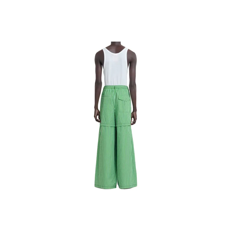 MARNI Jam Series Cargo Pants Men Green-3