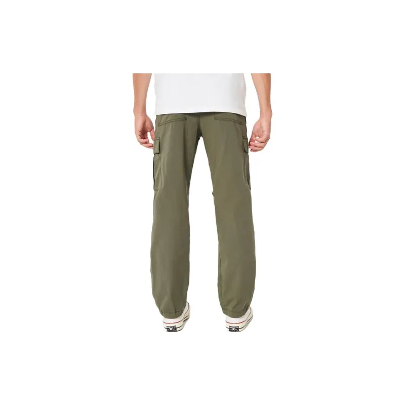 Hollister Cargo Pants Men Olive Green-2