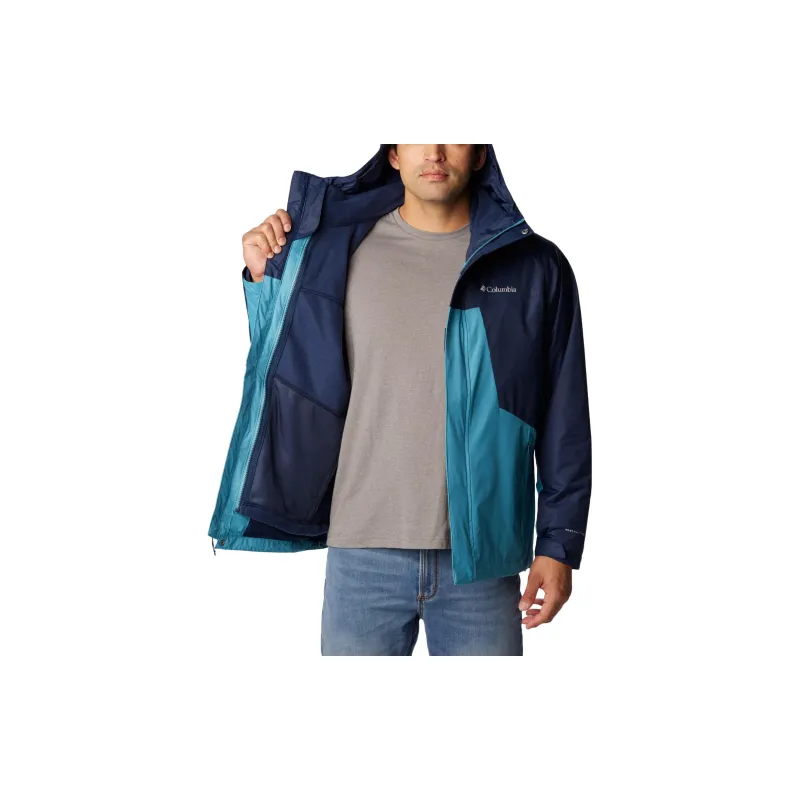 Columbia Tunnel Falls™ Windbreaker Jacket Men's Marine Blue-4