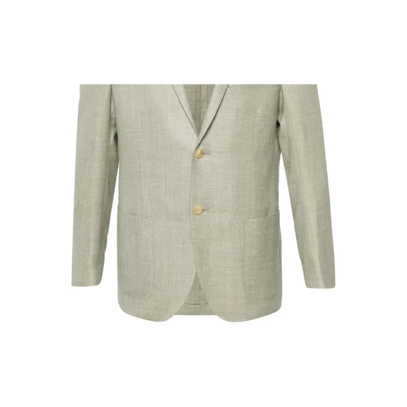Corneliani Single breasted Twill Blazer-6