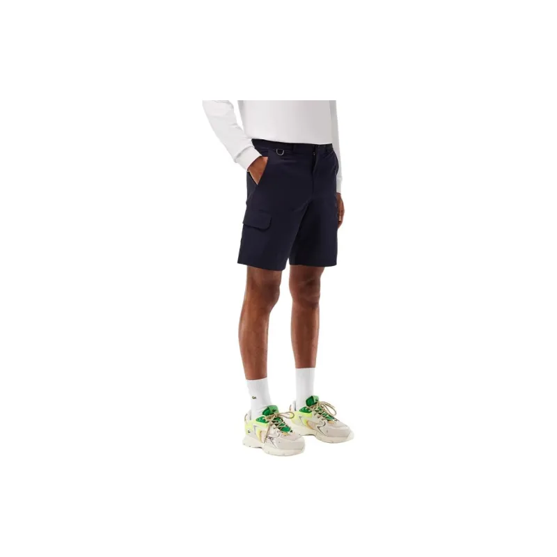 LACOSTE Casual Shorts Men's Navy Blue-2