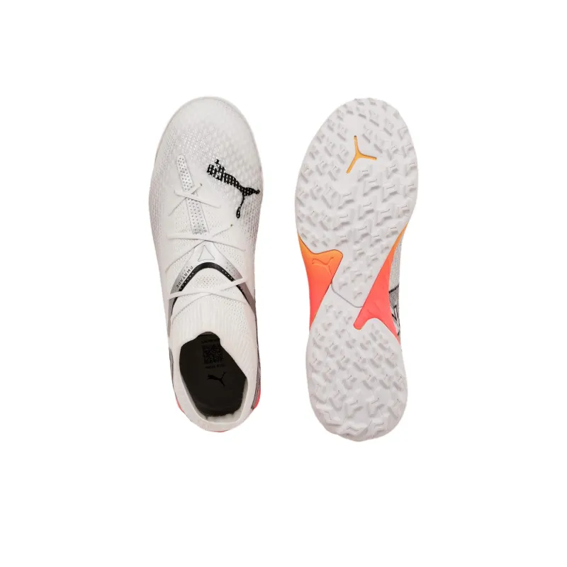 PUMA FUTURE 7 PRO Anti Slip Wear Resistant Soccer Shoes Men's White-4