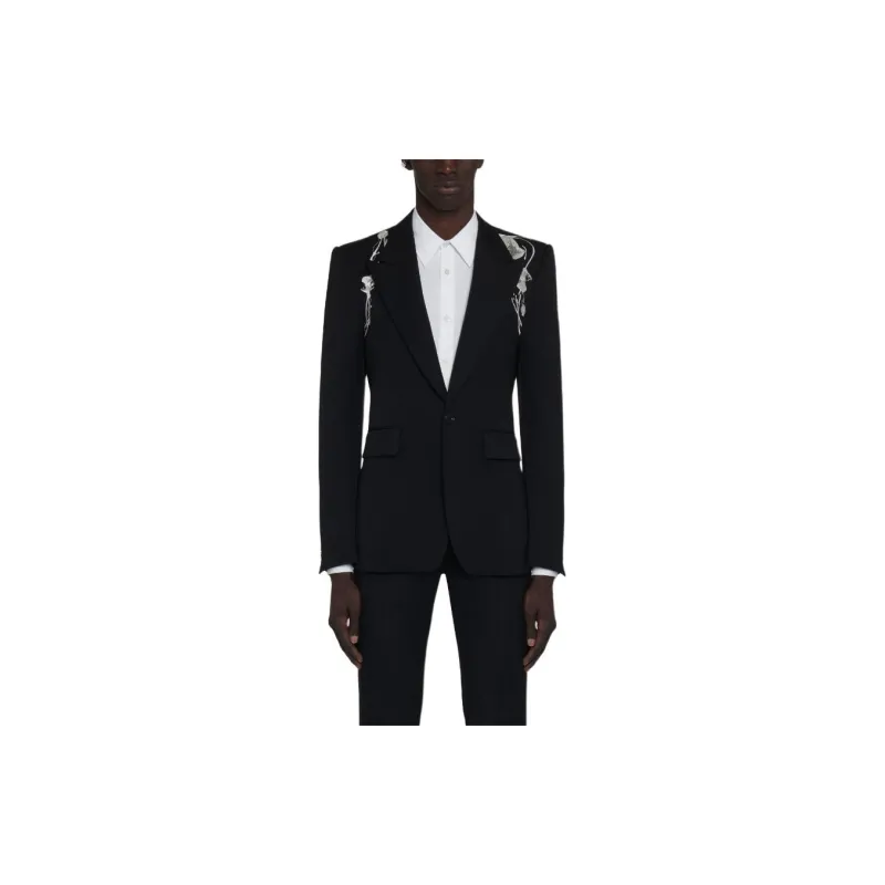 McQ Alexander McQueen Harness Single Breasted Blazer-3