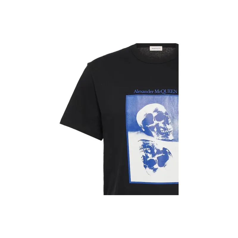 Alexander McQueen Skull Printed Crewneck T Shirt-4