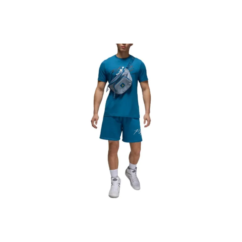 Nike Fleece Shorts Casual Shorts Men's Blue-1