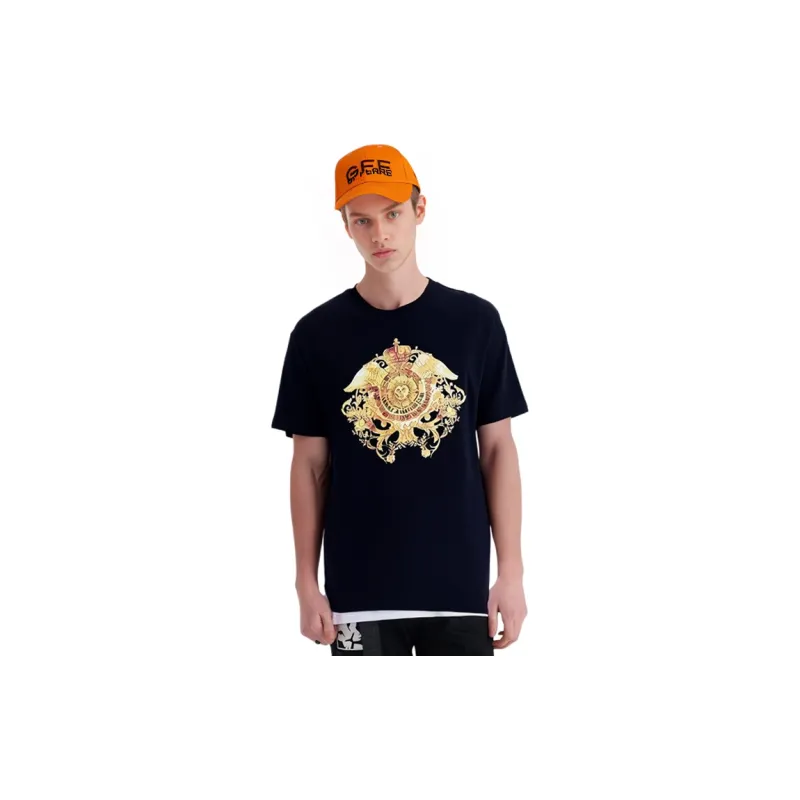 VERSACE JEANS COUTURE SS21 T Shirt Men's Black-1