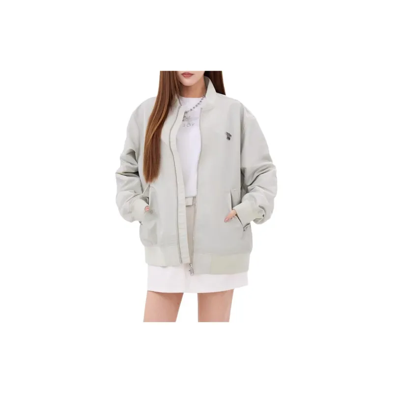 Boy London Baseball Jacket Unisex Gray-1
