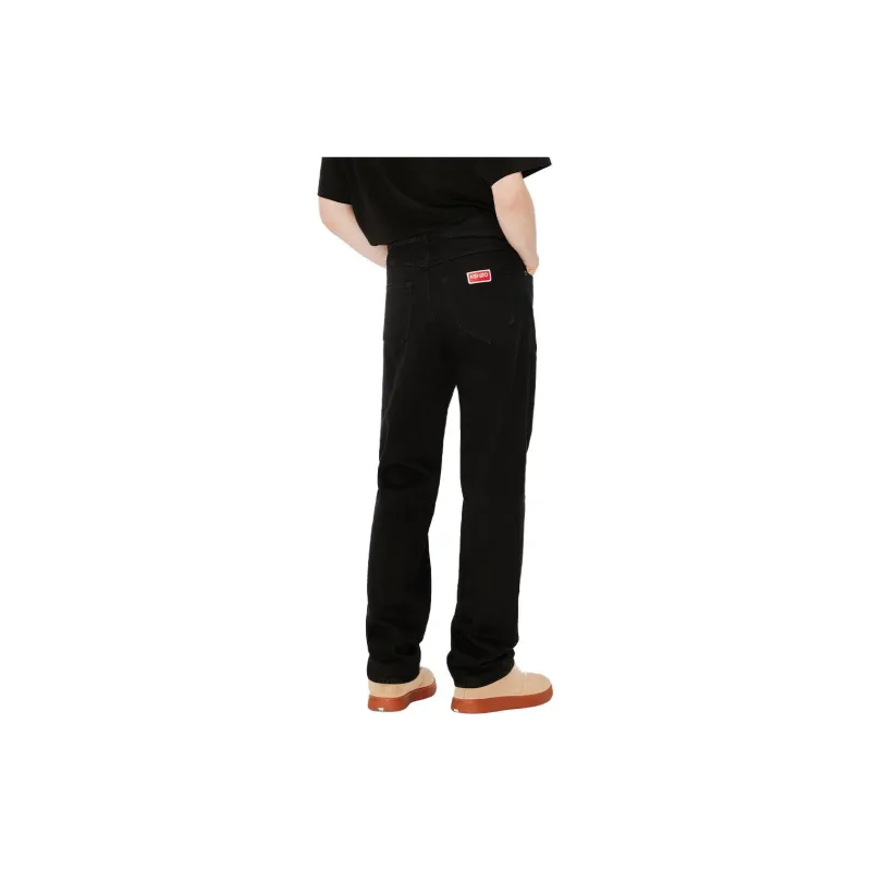 KENZO Asagao Mid rise Straight leg Jeans-4