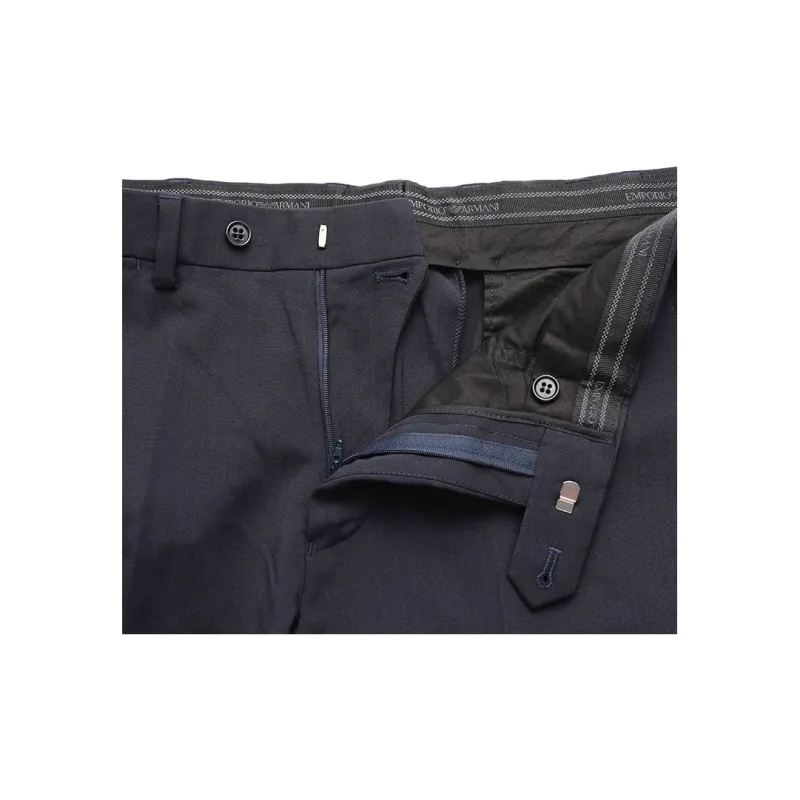 EMPORIO ARMANI SS23 Casual Pants Men's Dark Blue-5