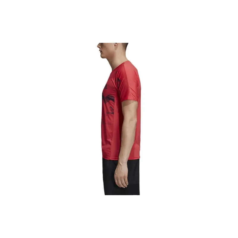 Adidas Badminton Jersey Men's Red-4