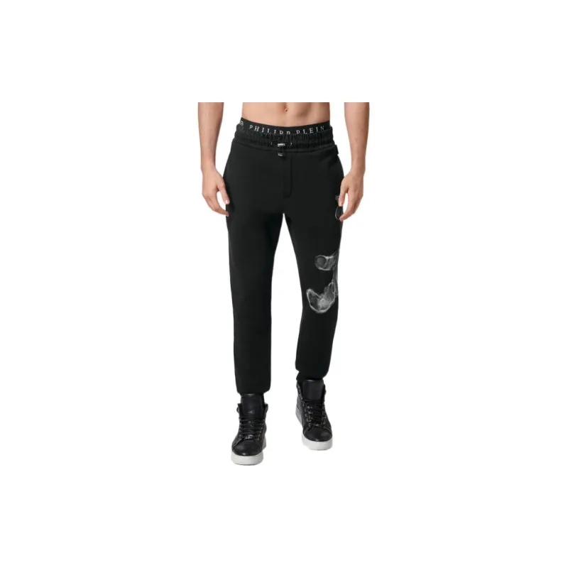 PHILIPP PLEIN Casual Pants Men Black-3