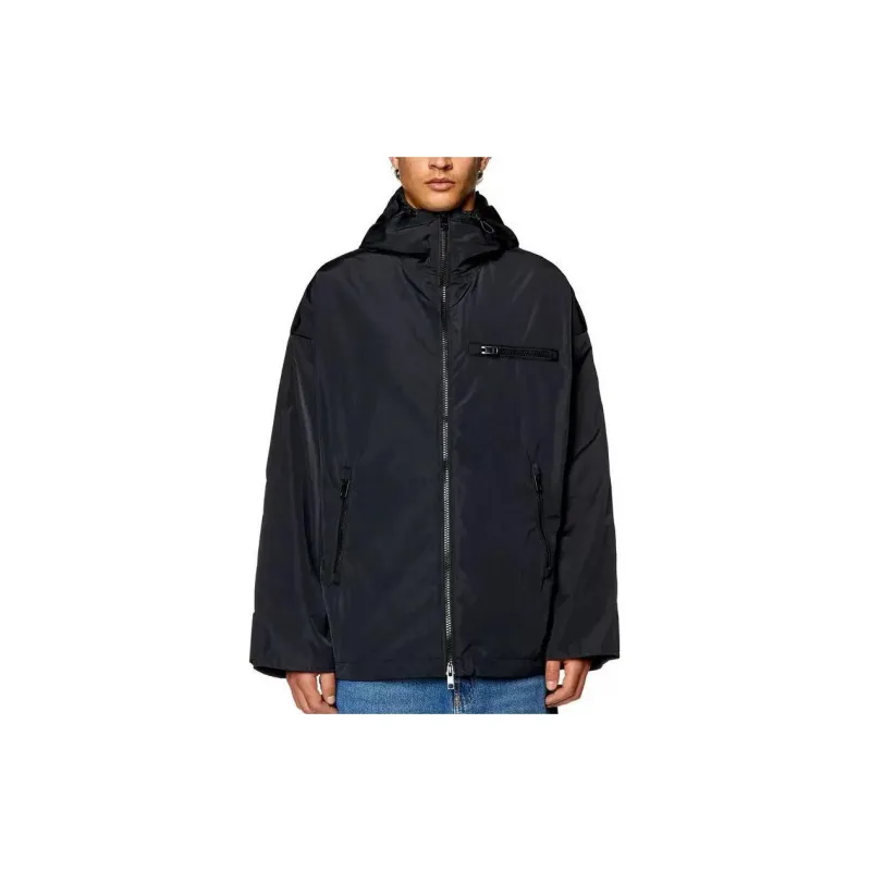 DIESEL W Henness Zip Up Hooded Jacket-2