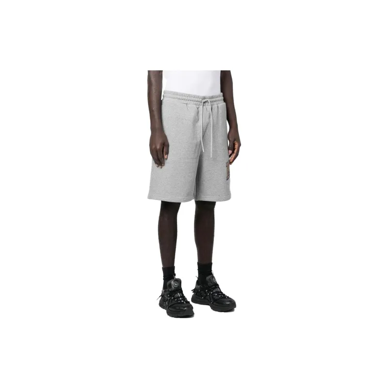 Moncler Logo Printed Drawstring Shorts-3