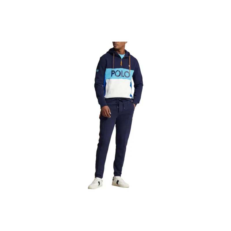 Polo Ralph Lauren Australian Open Fleece Hoodie Sweatshirt Men's Marine Blue-1