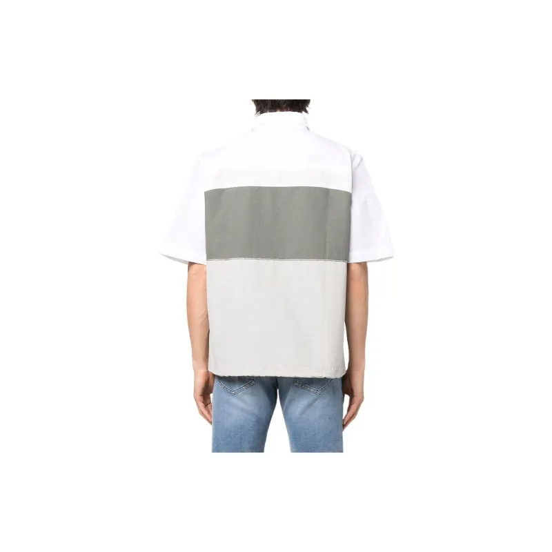 DIESEL S-Dara Colour-Block Short-Sleeved Shirt-3