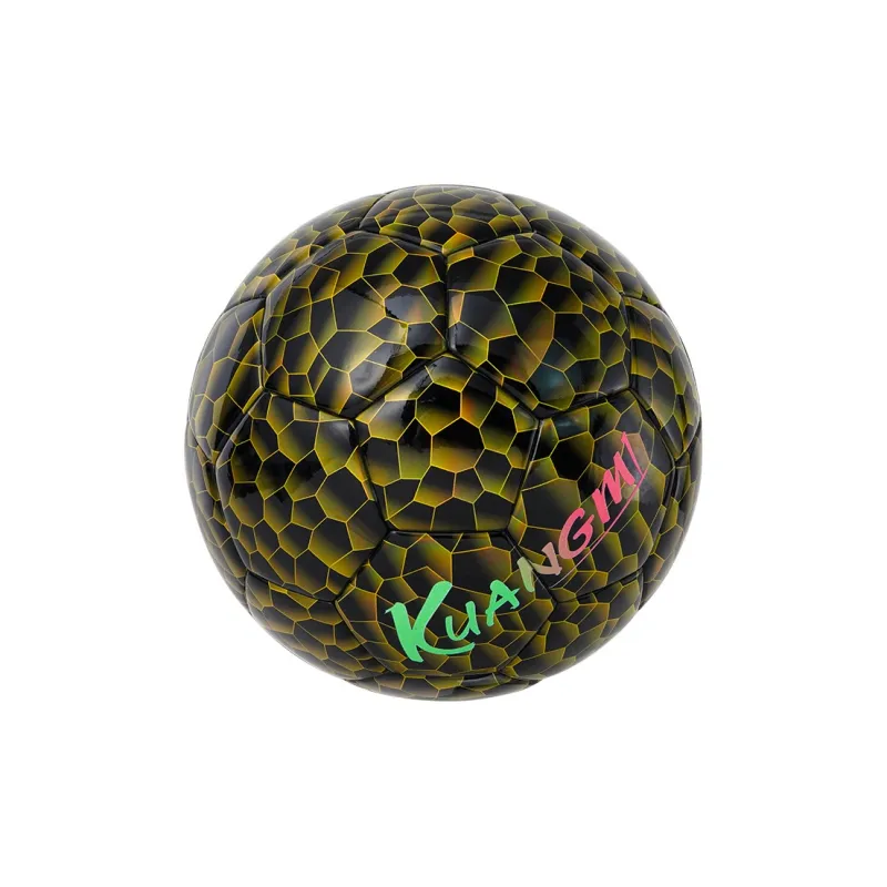 Kuangmi Size 5 Soccer PU Seamless Thermal bonding Unisex-8