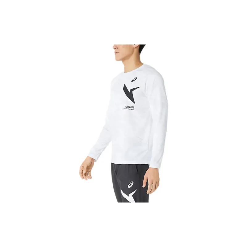 Asics AIM TRG Dry T Shirt Unisex Bright White-3