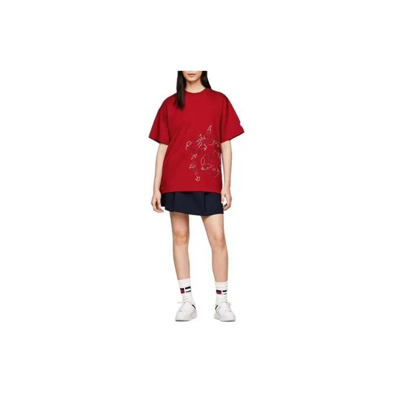 Clot X Tommy Hilfiger CLOT Co branded Model T Shirts Unisex-4